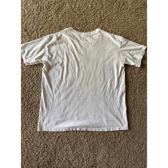 Vintage Banana Republic Travel and Safari Map White Large Single Stitch T-shirt - Picture 4 of 6